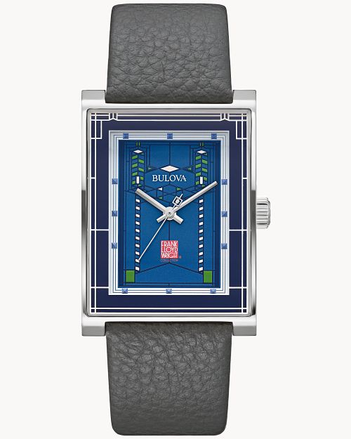 Bulova frank top lloyd wright watch
